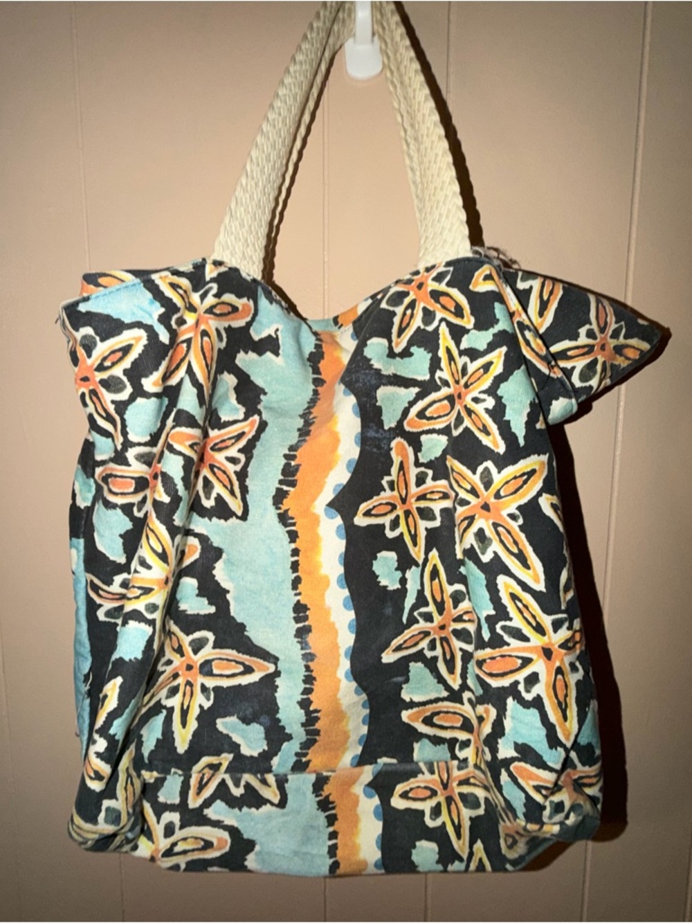 Diane von Furstenberg fun tie die pattern bag